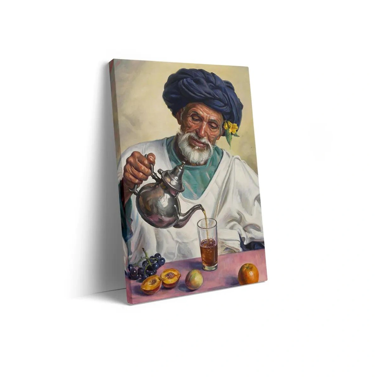 02_the_marocain_tableau_seul Tableau Le Thé Marocain – Image 1