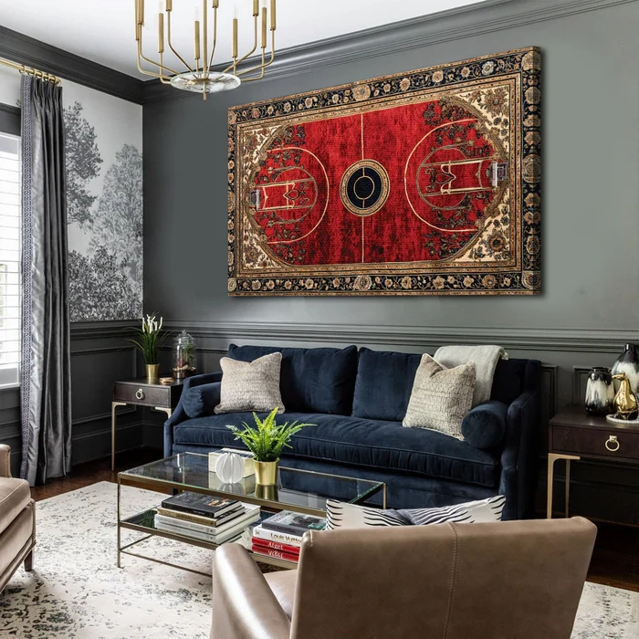 tableau-motif-oriental-edition-premium Tableau Motif Oriental – Édition Premium – Image 1